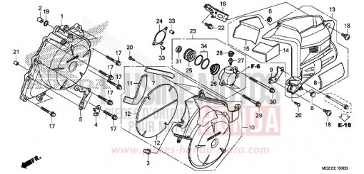 COUVERCLE DE GENERATEUR C.A. VFR1200FF de 2015